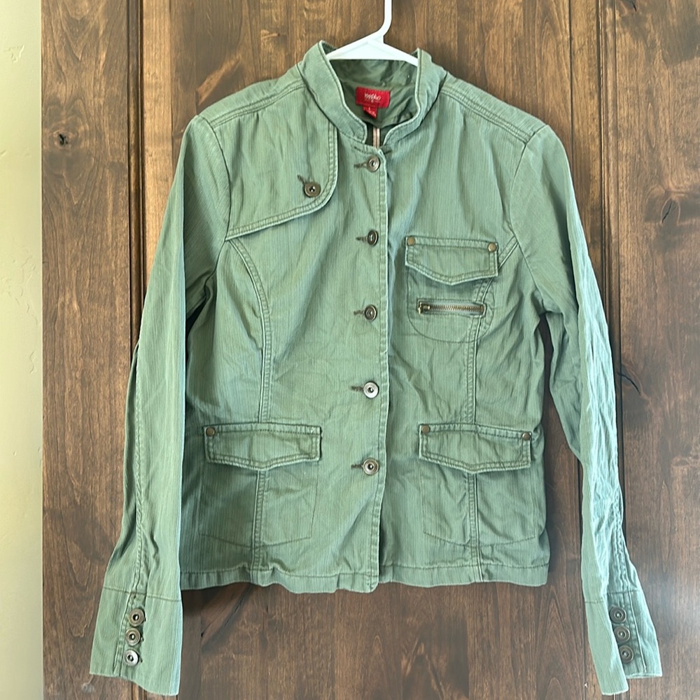 Mossimo army denim jacket
